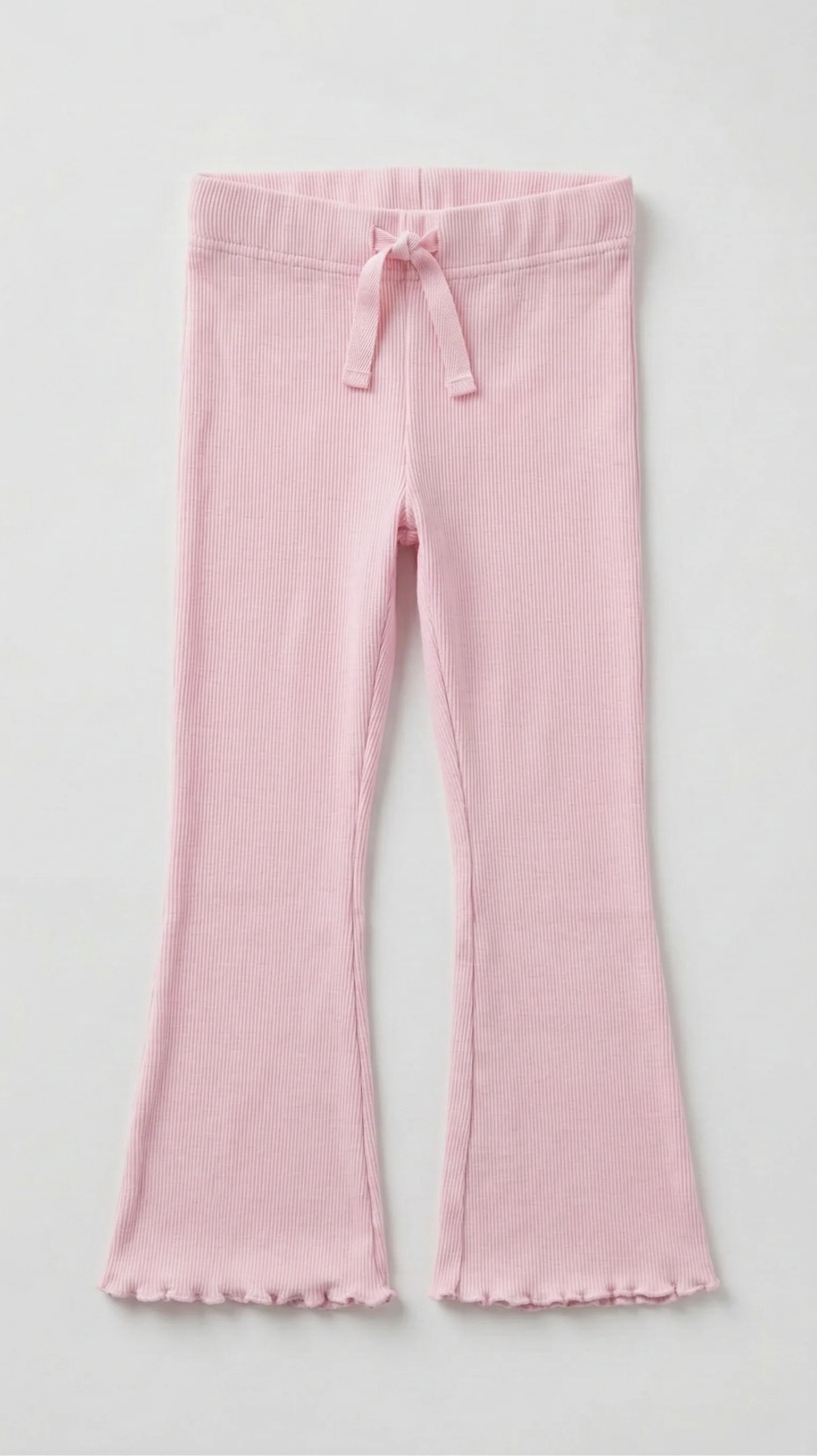 חליפת חצאית סאטן א-סימטרית לילדות - Image 3