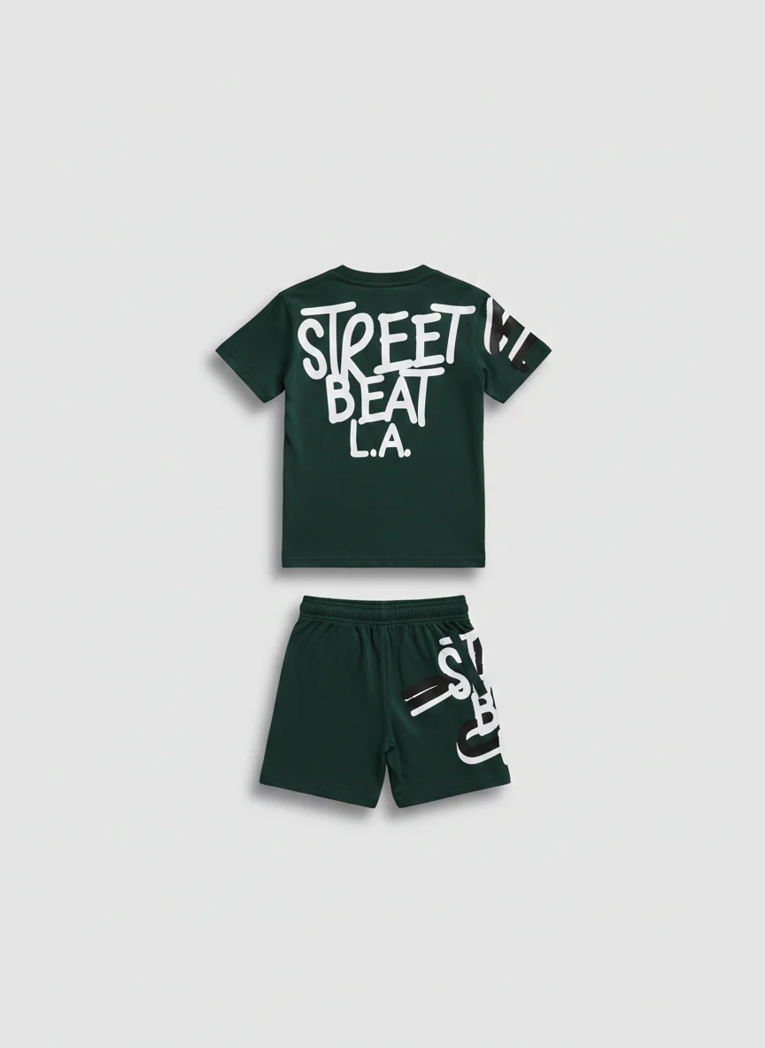 חליפת כותנה לילדים דגם Street Beat - Image 7